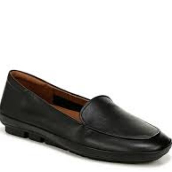 Naturalizer® Bashful Slip-On Leather Loafers in Black Leather - Picture 12 of 15